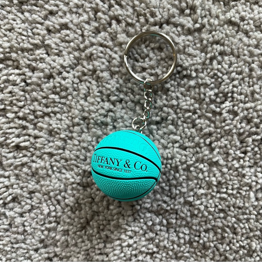 Tiffany & Co basketball keychain